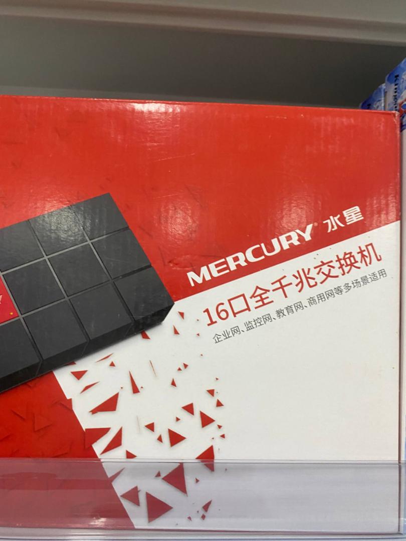 Mercury 16-port full Gigabit switch
